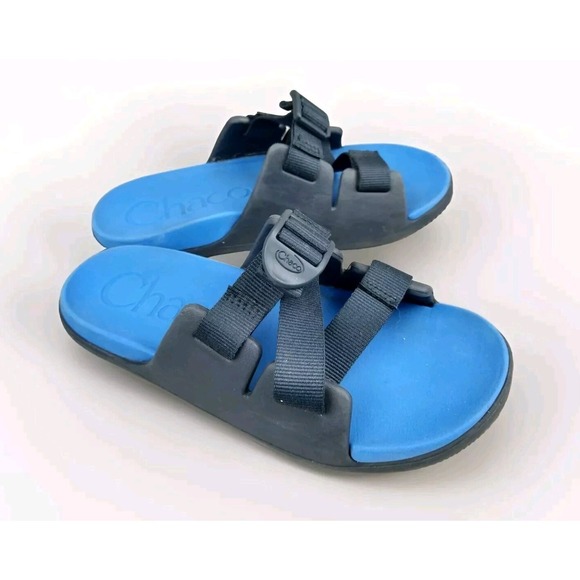 Chaco Other - Chaco‎ Chillos Slide Sandals - Blue - Kids Youth Size 4